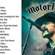 El texto musical OVERKILL de MOTORHEAD también está presente en el álbum Clean your clock (2016)