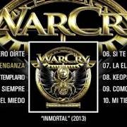 El texto musical VENGANZA de WARCRY también está presente en el álbum Inmortal (2014)